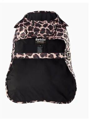 NWT Barbour  Leopard-Print All Season Quilted  Dog Coat